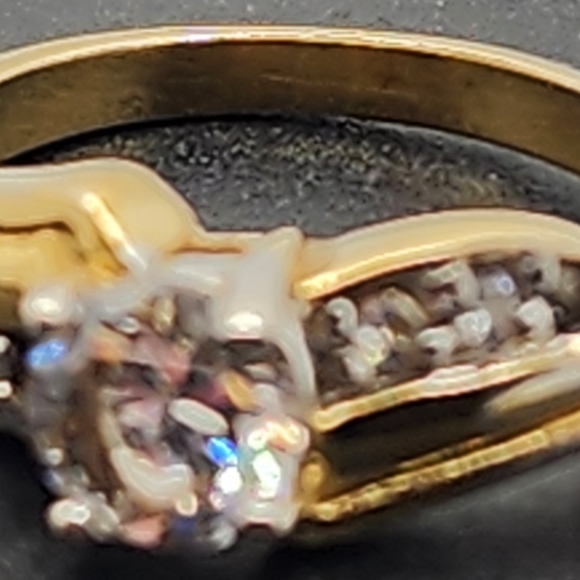 10k gold qmd diamond ring - Picture 8 of 8